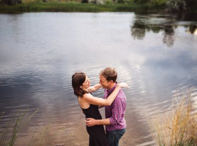 Engagement Photos at Walden Ponds in Boulder